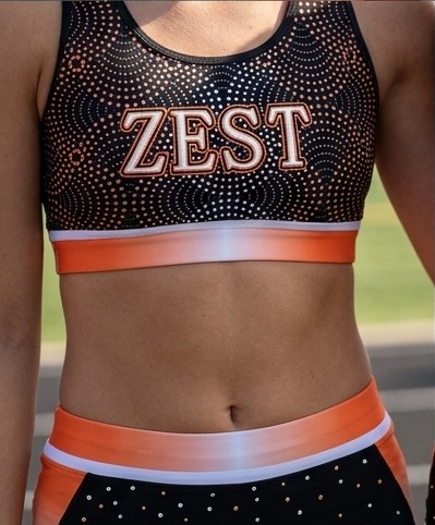 Rhinestone Cheer Practice Wear